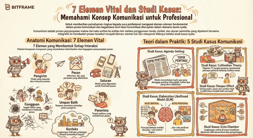 7 Elemen Vital dan Studi Kasus Memahami Konsep Komunikasi 2026 untuk Profesional